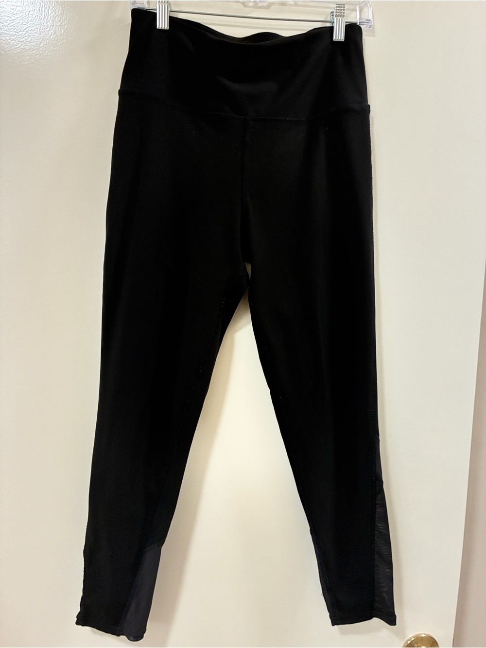 Daisy Fuentes Black Leggings Size Large